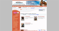 Desktop Screenshot of music.global-magazines.com